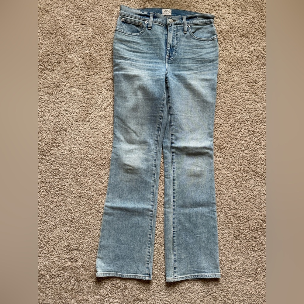 J. Crew Light Blue Flare Jeans